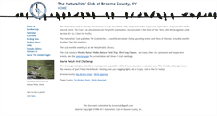 Desktop Screenshot of naturalistsclub.org